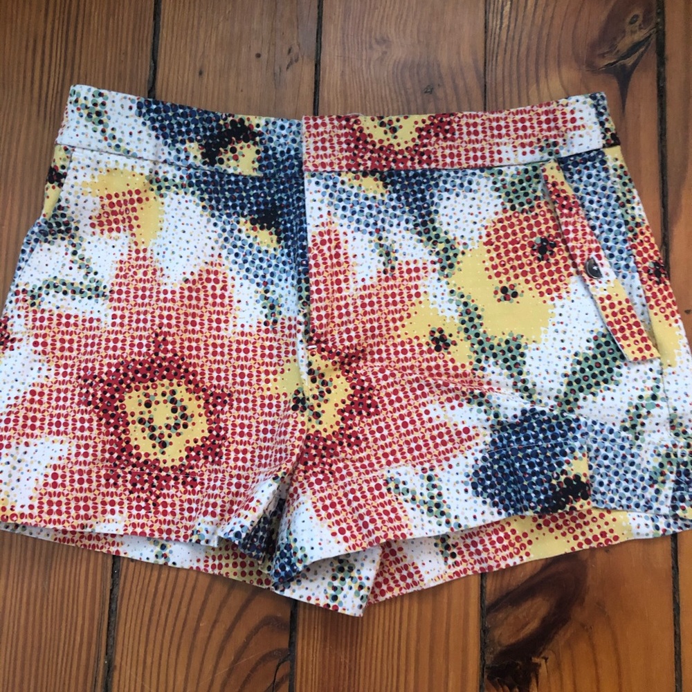 Kate Spade Saturday Floral Abstract Shorts